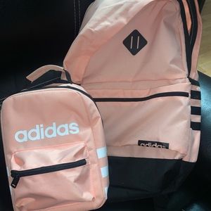 Adidas Back Pack & Lunch box